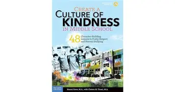 Students working together on a community project