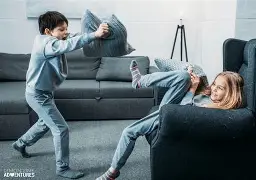 Parent setting boundaries with child