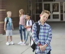 Parent comforting child