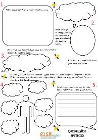 Students in a restorative classroom