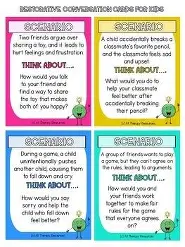 Students in a circle engaged in a restorative conversation