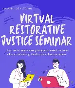 Students engaging in a restorative circle discussion