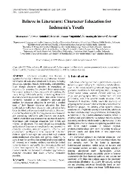 The Benefits of Using Literature in Character Education - Encourages Critical Thinking