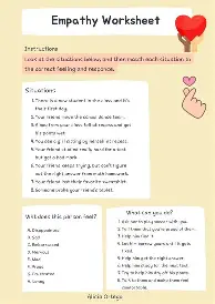 Empathy Role-Play Worksheet