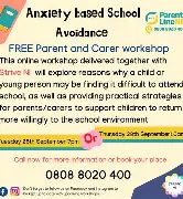 Teacher comforting anxious student