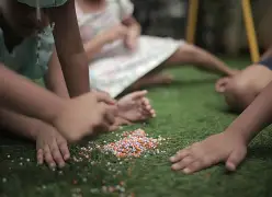 Children playing together