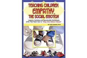 Child reading an interactive book with a friend